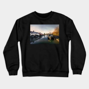 Winter at Hungerford Wharf Crewneck Sweatshirt